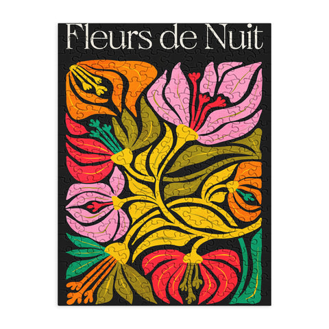 ayeyokp Night Flowers Fleurs de Nuit Puzzle