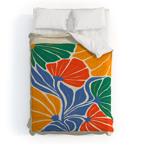 ayeyokp Starlight Summer Foliage Comforter