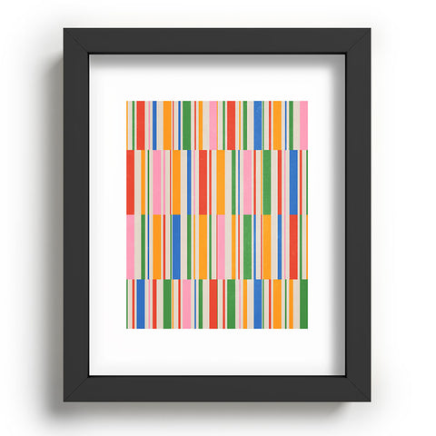 ayeyokp Stripes PATTERN 01 The Retro Recessed Framing Rectangle