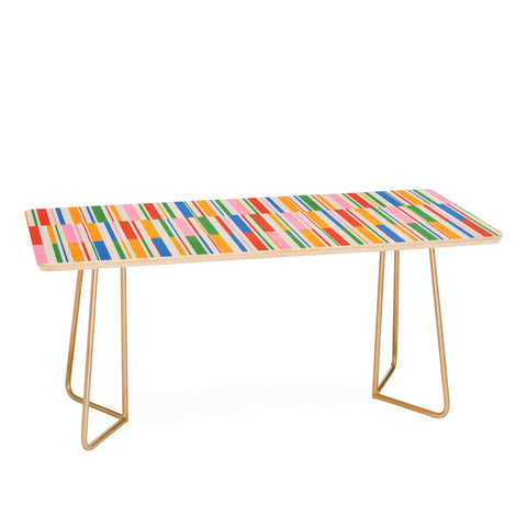 ayeyokp Stripes PATTERN 01 The Retro Coffee Table
