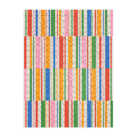 ayeyokp Stripes PATTERN 01 The Retro Puzzle