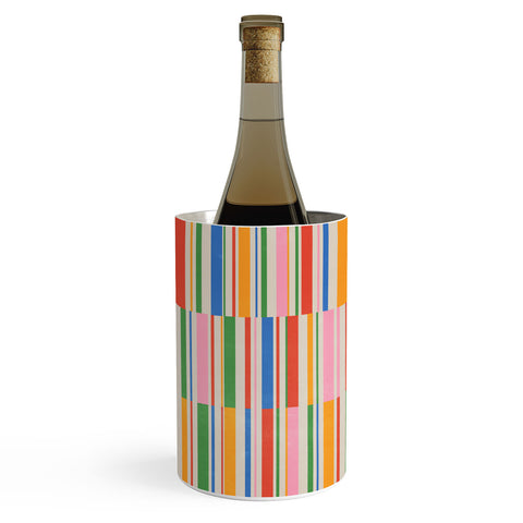 ayeyokp Stripes PATTERN 01 The Retro Wine Chiller