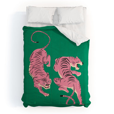 ayeyokp The Chase Pink Tiger Edition Comforter