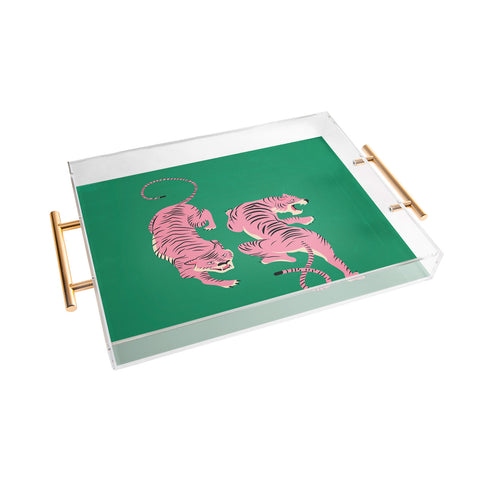 ayeyokp The Chase Pink Tiger Edition Acrylic Tray