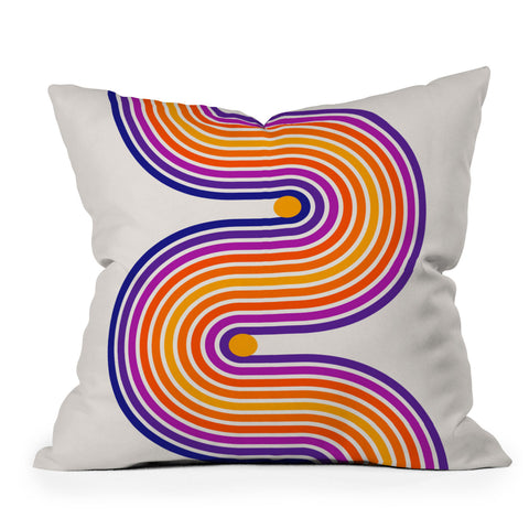 ayeyokp The Groove Retro 80s Edition Throw Pillow