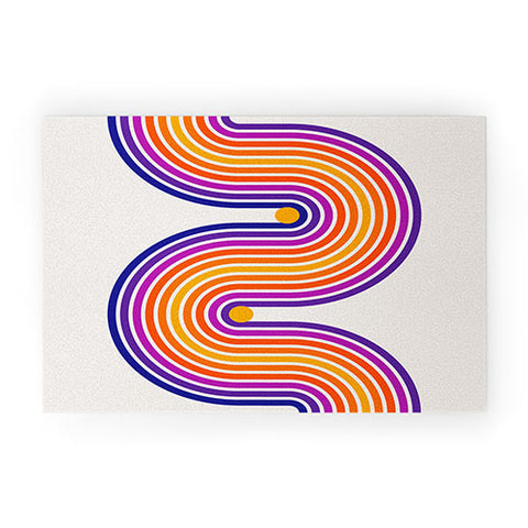 ayeyokp The Groove Retro 80s Edition Welcome Mat