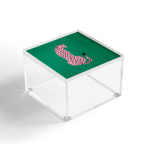 ayeyokp The Stare Pink Cheetah Edition Acrylic Box