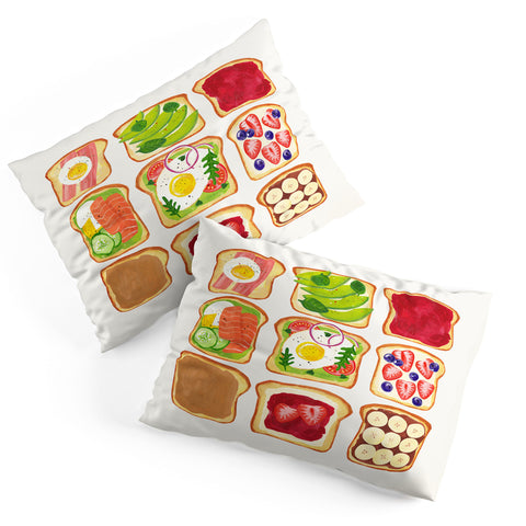 ayeyokp The Toast Club Brunch Art Pillow Shams