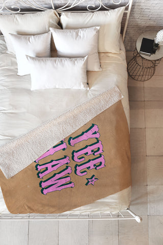 ayeyokp Yee Haw Full Rodeo Edition Fleece Throw Blanket