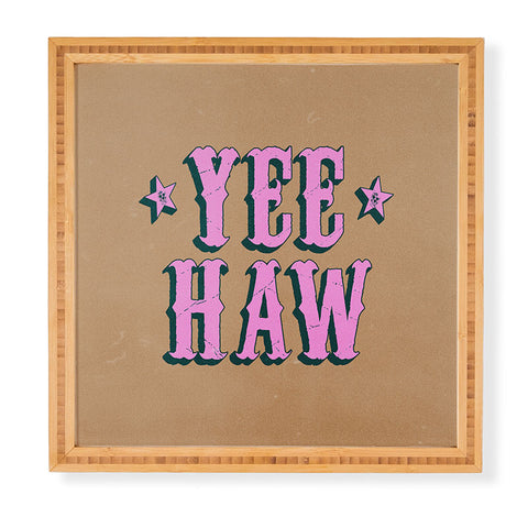 ayeyokp Yee Haw Full Rodeo Edition Framed Wall Art