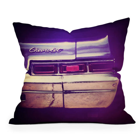Ballack Art House 1966 Chev Outdoor Throw Pillow
