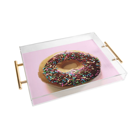 Ballack Art House Donut and pink Acrylic Tray