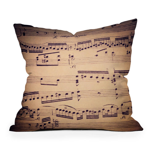 Ballack Art House Sempre Legato Outdoor Throw Pillow