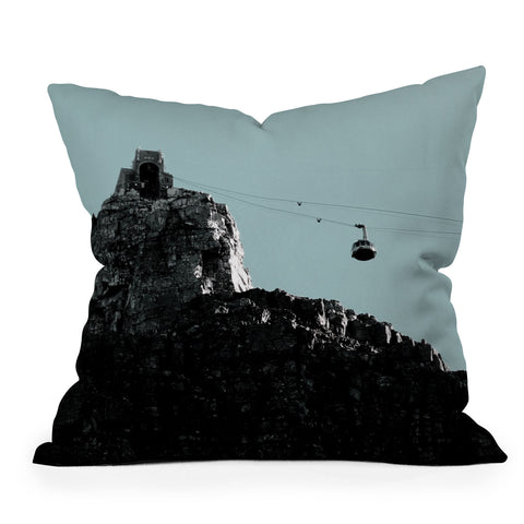 Ballack Art House Table Mountain Outdoor Throw Pillow