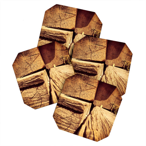 Ballack Art House Wood Play Coaster Set