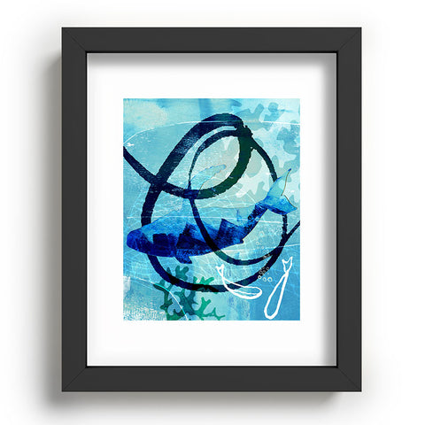 Barbara Chotiner Ocean Swirl Recessed Framing Rectangle