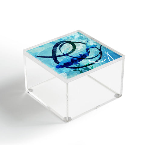 Barbara Chotiner Ocean Swirl Acrylic Box