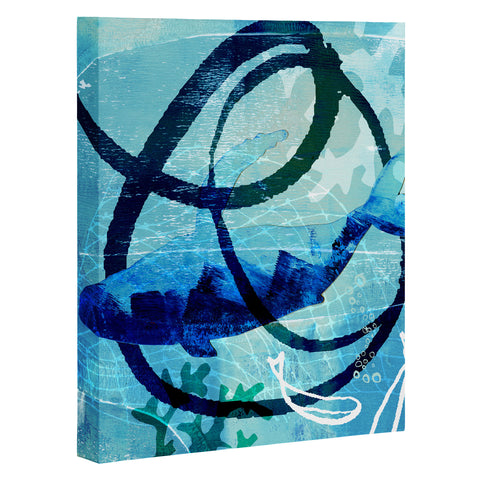 Barbara Chotiner Ocean Swirl Art Canvas