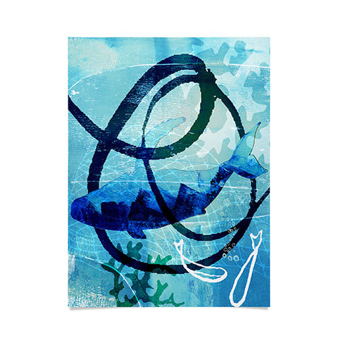 Barbara Chotiner Ocean Swirl Poster