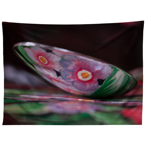 Barbara Sherman Floral Spoon Tapestry