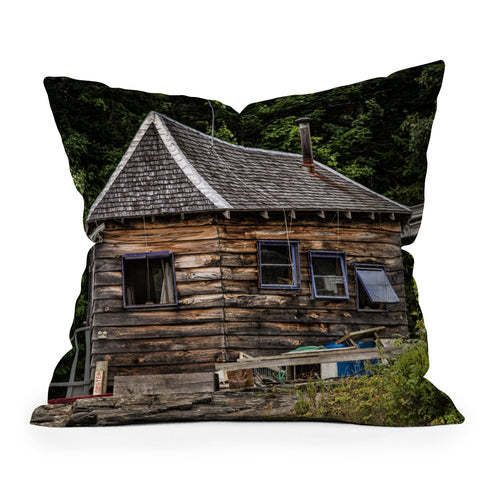 Barbara Sherman Lobster Shack Outdoor Throw Pillow