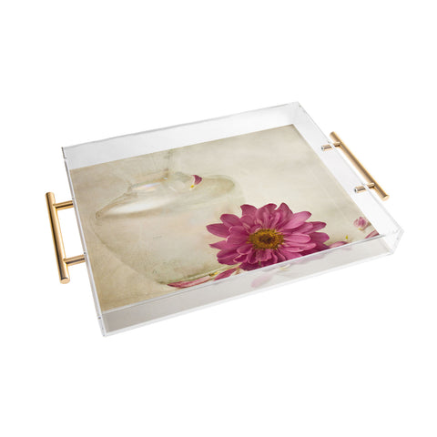 Barbara Sherman Petals Acrylic Tray