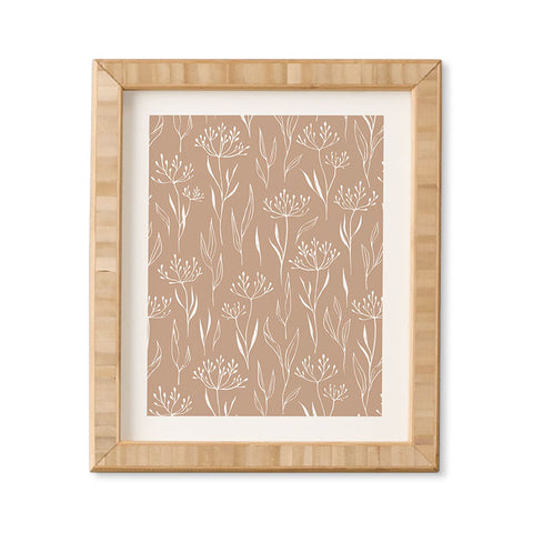 Barlena Dried Flowers and Leaves Framed Wall Art