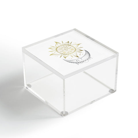 Barlena Magical Sun and Moon Acrylic Box