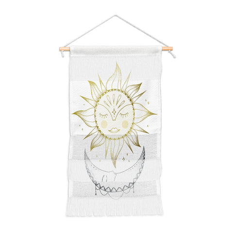 Barlena Magical Sun and Moon Wall Hanging Portrait