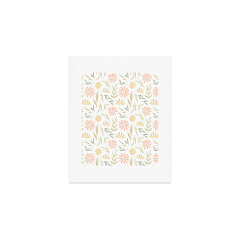 Barlena Meadow Pink Art Print