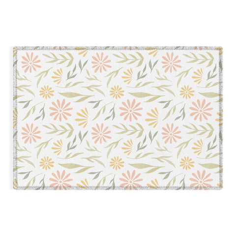 Barlena Meadow Pink Outdoor Rug