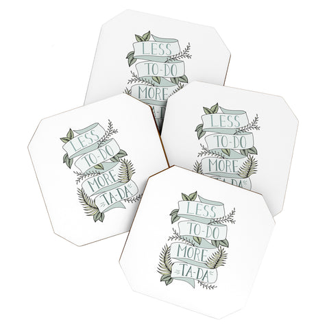 Barlena More Ta Da Coaster Set