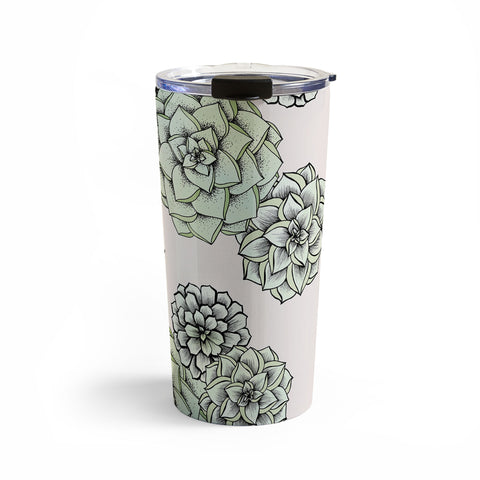 Barlena Pink Crystals Travel Mug