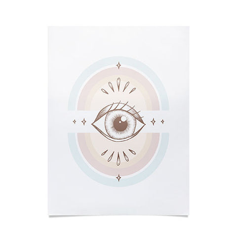 Barlena Retro Eyes Poster