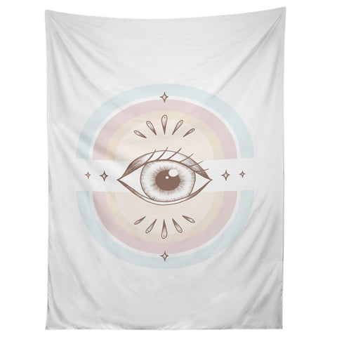 Barlena Retro Eyes Tapestry