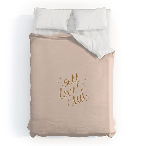 Barlena Self Love Club Duvet Cover