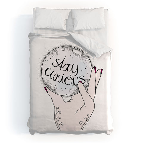 Barlena Stay Curious Duvet Cover