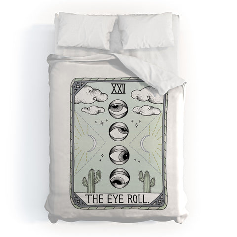 Barlena The Eye Roll Duvet Cover