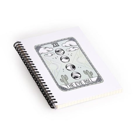 Barlena The Eye Roll Spiral Notebook