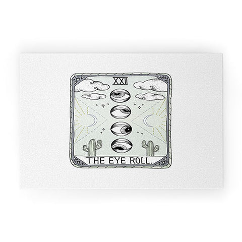 Barlena The Eye Roll Welcome Mat