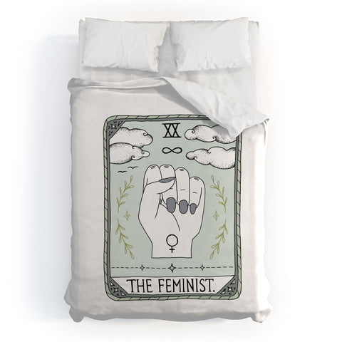 Barlena The Feminist Duvet Cover