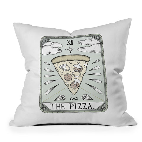 Barlena The Pizza Outdoor Throw Pillow