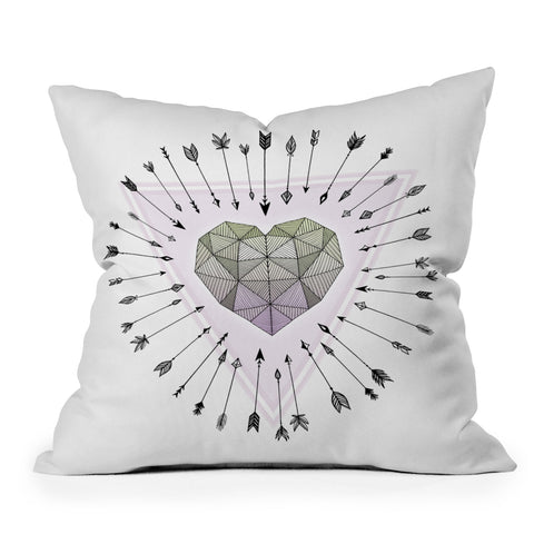 Barlena Young and Unafraid Outdoor Throw Pillow