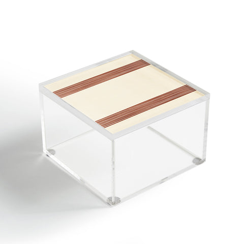 Becky Bailey Band in Rust Acrylic Box