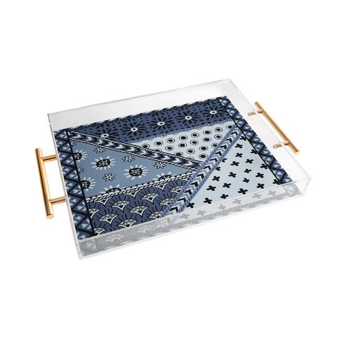 Becky Bailey Carol in Navy Blue Acrylic Tray