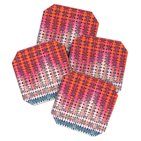 Bel Lefosse Design Tribalism II Coaster Set