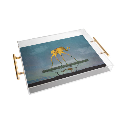 Belle13 Dalimt Prehistoric Fantasy Acrylic Tray