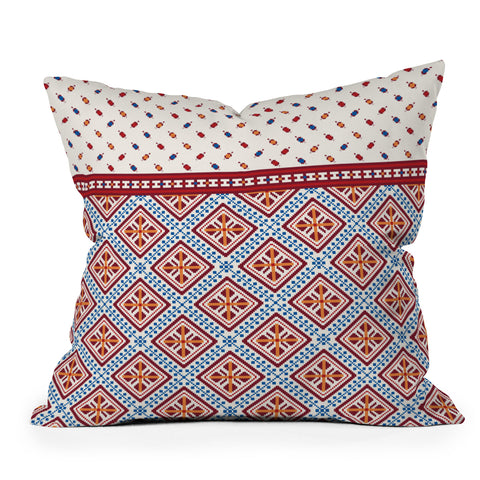 Belle13 Deco Design Outdoor Throw Pillow