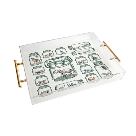 Belle13 Endangered Species Preservation Acrylic Tray