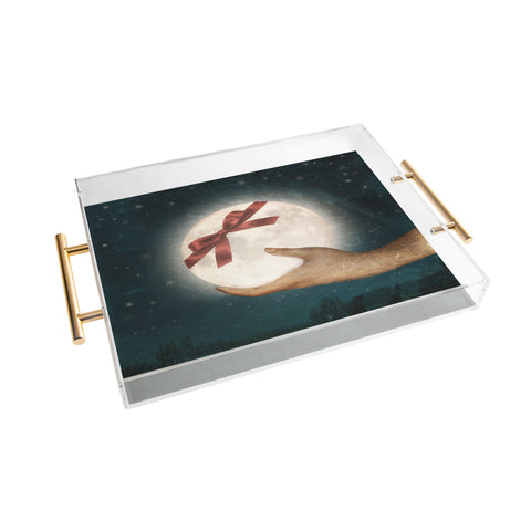 Belle13 For You The Moon Acrylic Tray